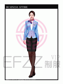 職業裝空姐服制服設計圖689