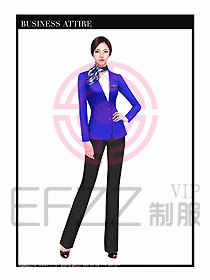 職業(yè)裝空姐服制服設(shè)計圖701