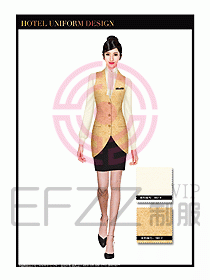 夜總會KTV服務員制服設計圖592