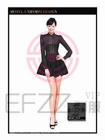 夜總會KTV服務(wù)員制服設(shè)計圖600