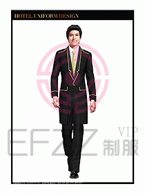酒店門童保安行李生制服設(shè)計(jì)991