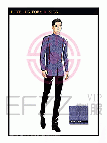 酒店門童保安行李生制服設計998