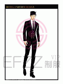 酒店門童保安行李生制服設(shè)計(jì)999