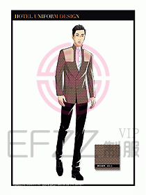 酒店總臺大堂服務(wù)員制服822