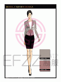 酒店總臺大堂服務員制服818