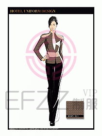 酒店總臺大堂服務員制服820