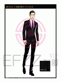 酒店總臺大堂服務員制服825