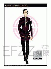 酒店總臺大堂服務員制服834
