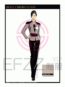 酒店總臺大堂服務員制服847