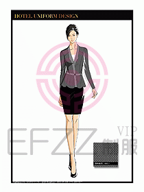 酒店總臺大堂服務(wù)員制服849