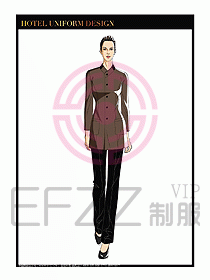 客房服務員制服設計圖455