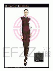 客房服務(wù)員制服設(shè)計(jì)圖460