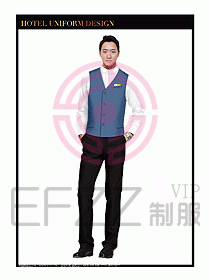 客房服務員制服設計圖468