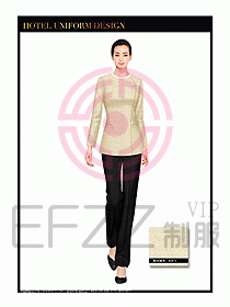 客房服務員制服設計圖486