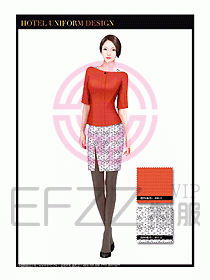 總臺收銀接待制服設計圖244
