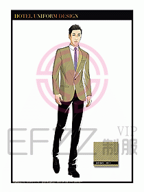 總臺收銀接待制服設計圖253