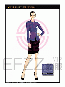 總臺收銀接待制服設計圖258
