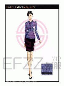 總臺收銀接待制服設計圖255