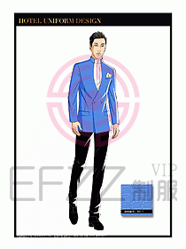 水療SPA咨客迎賓制服設(shè)計(jì)353