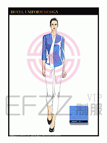 SPA會所服務生制服設計圖399