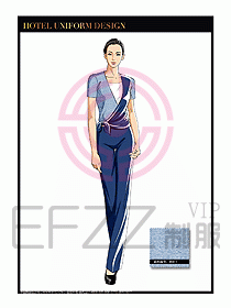 SPA會所服務生制服設計圖404