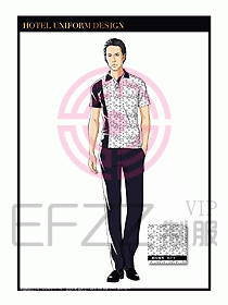 SPA會所服務生制服設計圖408