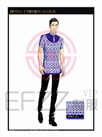 SPA會所服務生制服設計圖416