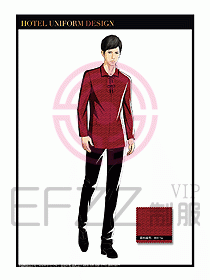 SPA會所服務生制服設計圖420