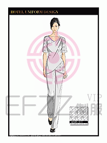 SPA會所服務(wù)生制服設(shè)計(jì)圖427