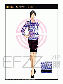 SPA會所服務(wù)生制服設(shè)計圖425