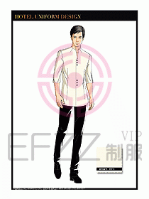 SPA會(huì)所服務(wù)生制服設(shè)計(jì)圖430