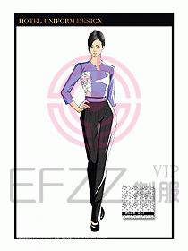 SPA會所服務生制服設計圖432