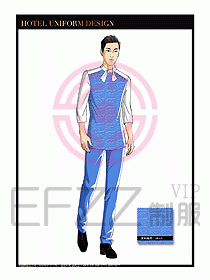 按摩技師美容制服設(shè)計1110