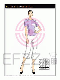 按摩技師美容制服設計1134