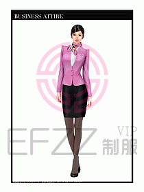 職業裝空姐服制服設計圖770