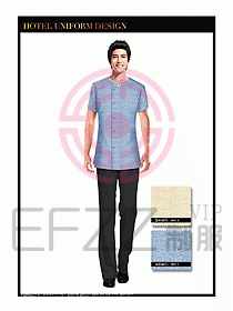 按摩技師美容制服設(shè)計(jì)1136