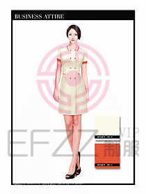 按摩技師美容制服設(shè)計(jì)1152