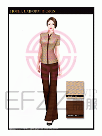 按摩技師美容制服設(shè)計(jì)1171
