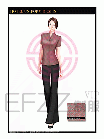 按摩技師美容制服設(shè)計(jì)1170