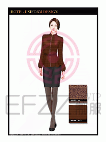 按摩技師美容制服設(shè)計1176