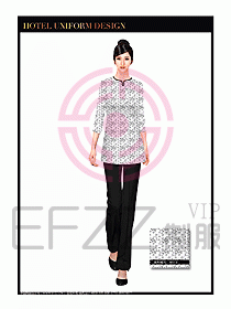 按摩技師美容制服設計1187