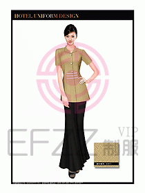 按摩技師美容制服設計1190