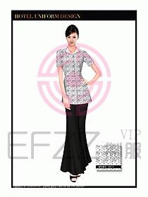 按摩技師美容制服設(shè)計(jì)1192