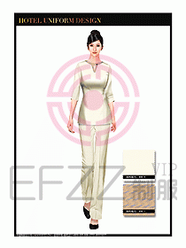按摩技師美容制服設(shè)計(jì)1212
