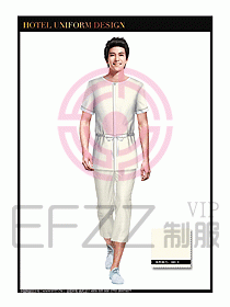 按摩技師美容制服設(shè)計(jì)1216