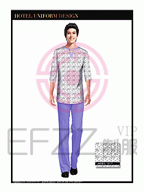 按摩技師美容制服設計1222