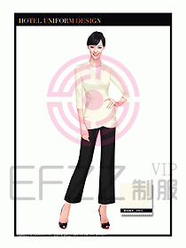 按摩技師美容制服設計1230