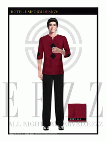 酒店中餐服務(wù)員制服設(shè)計(jì)1646