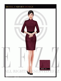 酒店中餐服務(wù)員制服設(shè)計(jì)1648