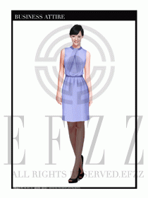 女職業裝夏裝連衣裙設計411